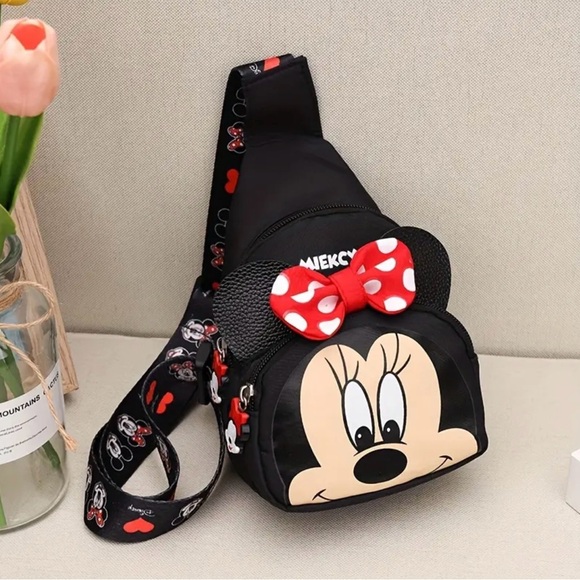 Handbags - Minnie Mouse Mini Bag - Black and Red